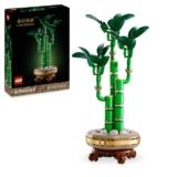 LEGO Botanique 10344 Le bambou de la chance – Plante artificielle et décoration intérieure