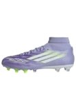 Adidas Donna F50 SPARKFUSION League W Mid Firm Ground/Artificial Ground Football Boots, Violet Tone/Lucid Lemon/Purple Rush, 46 2/3 EU
