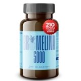 Bromelina Forte Drenante 5000 GDU/g – 210 Capsule (Fino a 7 Mesi di Fornitura) – Supporto al Drenaggio dei Liquidi e alla Digestione Proteica – con Orthosiphon