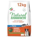 Natural Trainer Medium Cibo per Cani Adulti con Tonno – 12kg