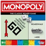 Monopoly Board Game | Classic Game with Storage Tray and Larger Tokens | Ages 8+ | 2 to 6 Players | Family Games for Kids and Adults | Kids