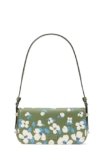 kate spade new york Liv Painterly Bouquet Embossed Smooth Leather Small East West Shoulder
