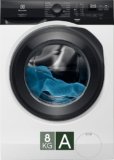 Electrolux EW6FZAM28 Lavatrice PerfectCare 600, 8 kg, Classe A, Tecnologia SensiCare, Programma Vapore, Programma Eco 40–60, Motore Inverter, Display LED, Bianco