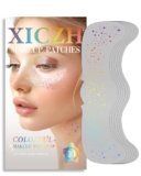 XICZH Makeup Patches, Holographic Multichrome Stickers Temporary Face Tattoos, Body Face Glitter for Women Girls, Country Concerts Singer Festival Rave Accessories (iridescent – 10 pcs)