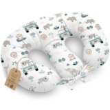 Totsy Baby Cuscino allattamento gemellare – 90×50 cm – Cuscino per gemelli Guanciale ergonomico multifunzionale per allattare e posizionamento neonati maternità Oeko-Tex Africa