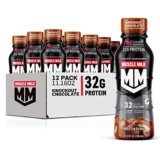 Muscle Milk Pro Series Protein Shake, Knockout Chocolate, 32g Protein, 11.16 Fl Oz (Pack of 12)