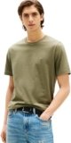 Tommy Hilfiger Ess Seasonal Reg Fit Solid Tee Mw0Mw39995, Maglietta a Maniche Corte, Uomo, Verde (Battle Green), M