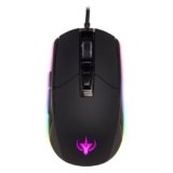 SPYCO – Mouse Gaming Ergonomico, 7 Pulsanti Programmabili, 7200 DPI, Effetti RGB 6 Colori, Filo Intrecciato 1.6m, Compatibile con Tappetino PC