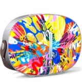 W-KING T8II Cassa Bluetooth Potente Portatile Altoparlanti, 96W Picco Boombox Potente Esterno con Subwoofer, Bassi Profondi, Ricarica Rapida, LED/BT5.4/U-Disk/AUX, Party Altoparlante Grande (Pittura)