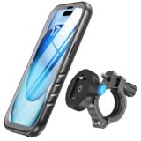 SPORTLINK Supporto Telefono Bicicletta per iPhone 15 – Alluminio Porta Cellulare Bici [ 360° Regolabile ] Manubrio Porta Cellulare Moto Navigatore Bike Bicicletta Monopattino
