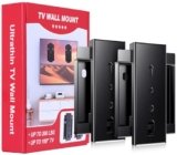 TV Wall Mount – 200lbs Heavy Duty Capacity, All-Metal Anti-Fall Design, Wall Mount TV Mount for 19-100″ Flat Screen/LED/4K TVs, Includes Hardware