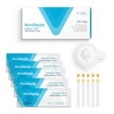 5 Test Urine Infezioni Urinarie AccuDoctor Strisce Reattive Urinarie 4 Indicatori: Nitriti Proteine Leucociti Sangue -Confezionate Singolarmente per Analisi delle Urine e Controllo