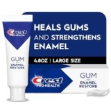 Crest Pro-Health Gum & Enamel Restore Toothpaste 4.8 oz Anticavity, Antibacterial Flouride Toothpaste, Clinically Proven, Gum, Sensitivity, and Enamel Protection