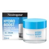 Neutrogena Hydro Boost Crema Gel, Crema idratante viso in gel leggero, Crema viso Acido Ialuronico per un’idratazione intensa, Ideale per pelle secca e sensibile, 50 ml
