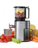 FORLIM Estrattore Frutta e Verdura, 130mm Grande Bocchetta Autoalimentata, 250W Automatico Lento Trituratore, 1,7L, Alta Resa, Facile Pulizia, Argento Classico