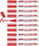 edding 750 Paint Marker, colore: Nero, Red, 10, 10 Pezzi