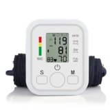 Misuratore di Pressione da Braccio, Sfigmomanometro Digitale Automatico, Macchinetta Pressione Arteriosa, Rilevazione Aritmia, Accurato Monitoraggio Domestico dell’Ipertensione