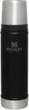 Stanley Classic Legendary Vacuum Bottle 20 oz | Wide Mouth with Leakproof Cup Lid | Keep Drinks Hot or Cold | Packable for Travel | Insulated Stainless Steel Thermal Bottle | BPA-Free | Black 2.0