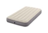 Intex Airbed Materasso Deluxe Singolo Classic Dura Beam con Tecnologia Fiber Tech, Tinta Unita, Multicolore, 99 x 191 x 25 cm