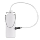 Flacone di spurgo da 1 litro,TONZACK flacone di raccolta del liquido dei freni, serbatoio del liquido dei freni per la raccolta del liquido dei freni con tubo flessibile da 60 cm e adattatore in gomma