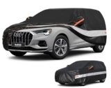 Holthly 10 strati Telo Copriauto SUV per Audi Q3 SQ3 RS Q3 (2012-2025),100% copertura auto impermeabile,Telo Copri Auto per Esterno,impermeabile,protezione UV,antivento,antipolvere