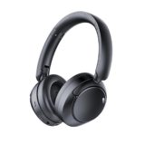 Cuffie Wireless Bluetooth 5.4 con Noise Cancelling, 6 EQ Modalità di Suono, Assistente Vocale, 120 Ore Di Riproduzione, Hi-Res audio, Bassi Potenti, Audio Lossless AUX, compatibili iOS e Android(Nero)