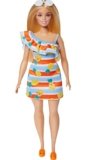 Barbie Loves the Ocean Doll with Blonde Hair Wearing Floral Sundress & Accessories, Fashion Doll & Clothes Made from Recycled Plastics