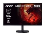 acer Nitro KG272UGbmiipfx Monitor Gaming 27″, Display WQHD IPS 120 Hz, 1ms(VRB), AdaptiveSync, Luminosità 250 nits, HDMI 2.0, DP 1.2, Speaker Integrati, Cavo HDMI Incluso, Nero