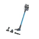 Hoover H-FREE 300 HF322PTA 011 Scopa Elettrica Ricaricabile Senza Fili, Senza Sacco, 240W, 0,7 L, Ciclonica, Autonomia 40 Min, Mini Turbo Spazzola, Grigio