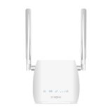 STRONG – Router Wifi 4G LTE 300M – Wifi fino a 150 Mbps 4G/300 Mbps – 1 porta RJ45 – Funziona con tutti i tipi di SIM – Condivisione rete dati – Antenne rimovibili – Facile da installare – Bianco