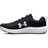 Under Armour Ua Bgs Assert 10, Scarpa da corsa Bambini e ragazzi, Black White White, 37.5 EU