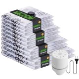 Sacchetti Sottovuoto Vestiti con Pompa Elettrica, 10 Pezzi Buste Sottovuoto Vestiti (2 Jumbo, 2 Grandi, 3 Medi, 3 Piccoli), Sacchi Sottovuoto Piumoni per Coperte, Piumini, Cuscini, Maglioni