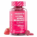 Probiotici Donna Gommose – Benessere Intestinale E Intimo – 4 Miliardi Di Fermenti (L. Reuteri, Paracasei & Rhamnosus), Calcio & Mirtillo Rosso – 60 Caramelle Gommose – Novomins