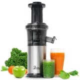 Shine Kitchen Co SJV-107-A Cold Press Slow Masticating Juicer, Stainless Steel