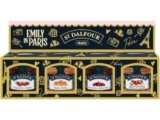 St Dalfour Emily in Paris – Mini marmellata, 100% frutta, composta di frutta dalla Francia, confezioni monodose da 4 x 28 g (Lampone/Arancia e Zenzero)