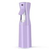 Alaoo Bottigliette Spray, 200ML Bottigliette Spray Flacone Spray Continuo Fine, Bottigliette Spray Riutilizzabile, Adatto per la Cura dei Capelli, Pelle, Piante, Degli Animali Domestici(A-Viola)