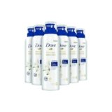 DOVE Mousse Doccia Olio di Cotone 6×200 ml (Confezione da 6)