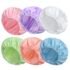 4 PCS Shower Caps for Women, Elastic and Reusable Bath Caps, Double Waterproof Layers Shower Cap, Bathing Shower Caps, Environmental Protection Hair Bath Hat – Printed Color
