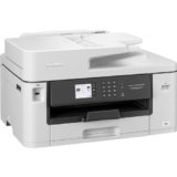 Brother MFCJ5340DWE EcoPro Stampante Multifunzione Inkjet a Colori con Stampa A3, Singolo Cassetto e da Bypass, Stampa Automatica Fronte Retro A4, Touchscreen a Colori da 6.8 Cm, Colore Bianco
