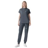 Eipnare Scrubs for Women Set – Nurse Uniform Jogger Suit Stretch Top & Pants with 11 Pockets for Nurse Esthetician Workwear