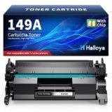 Halloya 149A 149X con chip compatibile per HP 149A 149X W1490A W1490X HP Laser Pro 4002DW 4002DN 4102FDW 4102FDN 4102DW (nero, 1 confezione)
