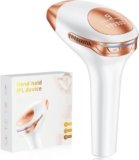 21J Epilatore Luce Pulsata con 9 Livelli di Energia, Epilatore Laser con Modalità di Scorrimento Automatico, 999,900 Flashes Epilatore a Luce Pulsata per Donne e Uomini, Viso, Ascelle, Bikini, Corpo