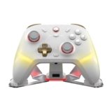 GameSir Cyclone 2 PC Controller Mag-Res TMR Sticks 1000Hz Report Rate Hall & Micro 2-in-1 Triggers RGB Lighting con Dock di ricarica per PC/Switch/iOS/Android (Bianco)