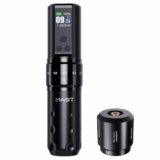 MAST TATTOO Fold2 Pro Wireless Tattoo Gun Rotary Pen Machine, Powerful Motor by Mcore, Smart Display, 7 Strokes Length for Pro Artists