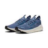 Puma Scarpe da Corsa Unisex Softride Symmetry Fuzion LsRoad, Indaco Scuro Blu Freddo Alpine Snow, 46 EU
