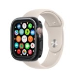 Watch Bumper di OtterBox per Apple Watch Series 9/8/7-45mm, Custodia di Protezione Elegante, Antiurto, a Prova di Caduta per Apple Watch, Guards Display e Edges, Obsidian