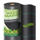 iropro Telo Pacciamatura Anti Erbacce, Telo Anti Erbacce Orto, Giardino, Tessuto Permeabile all’Acqu, Stabilizzazione ai Raggi UV,Barriere Contro Le Erbe Infestanti