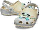 Crocs Kids Unisex Classic Star Wars Clogs (Little Kid/Big Kid) Bone/Grogu 4 Medium