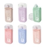 Colla Roller Biadesivo (6 Pezzi), Colla Roller Biadesiva Nastro Rotolo Adesivo Resistente, Per Artigianato, Creazione di Biglietti, Foto, Diario e Scrapbooking, 6m x 6mm