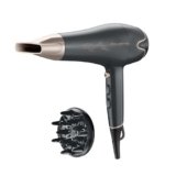 Rowenta Motion Dry Asciugacapelli Ultra Rapido, 2200 W, 6 Controlli di Velocità/Temperatura, Concentratore per un Flusso d’Aria di Precisione, Getto di Aria Fredda per Risultati Duraturi, CV5707
